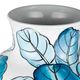 A & B Home Blue/White Vase-1