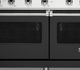 Viking® 5 Series 60" Cast Black Pro Style Natural Gas Range with 12" Griddle and 12" Grill-1