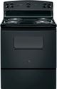 GE® 30" Black Freestanding Electric Range-0