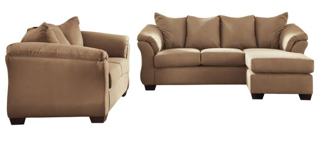 Signature Design by Ashley® Darcy 2-Piece Mocha Living Room Set-0