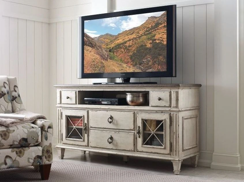Hammary Southbury White 60" Entertainment Console