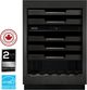 Marathon M4 Series 24” 5.3 Cu. Ft. Black Stainless Steel Under Counter Wine Cooler-1
