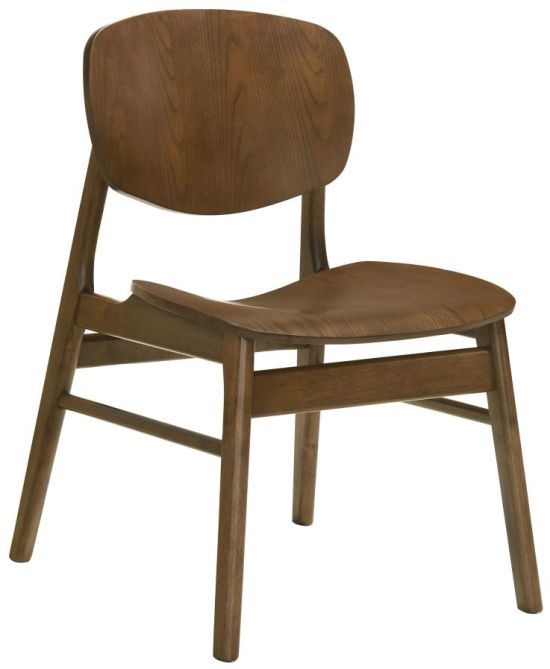 Coaster® Benford 2-Piece Dark Brown Dining Side Chair Set-3