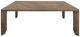 International Furniture Direct Natural Teca Brown Dining Table-2