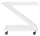Powell® Z Nantucket White Bar Cart-3