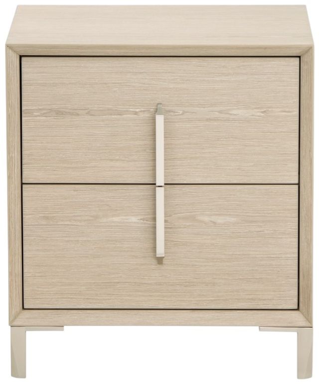 Michael Amini® Lotus Bay Sand Small Nightstand-1