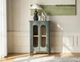 International Furniture Direct Brava Green 2-Door Console-1