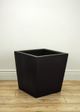 Le Present Low Tapered Black 18" Planter-4