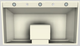 Vent-A-Hood® Designer Series 42" Biscuit Wall Mounted Range Hood-2