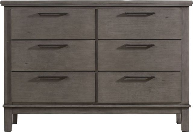 Benchcraft® Hallanden Gray Dresser and Mirror-1