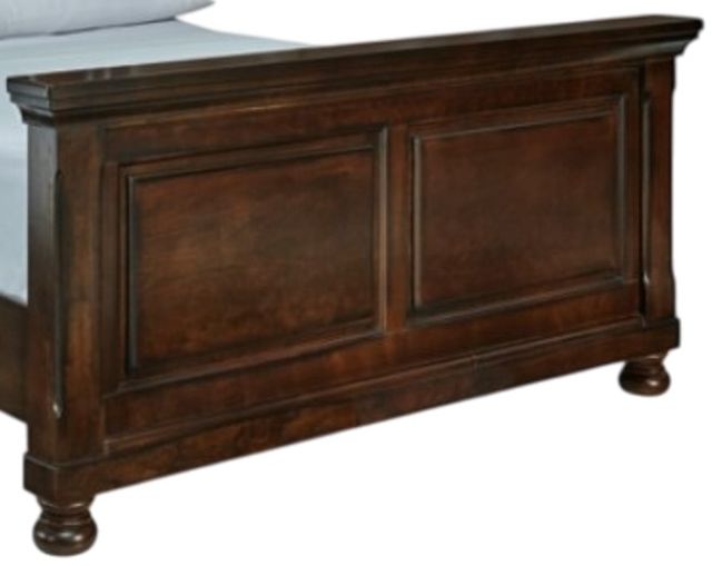 Millennium® by Ashley® Porter Rustic Brown Queen Sleigh Bed-1