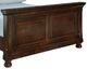 Millennium® by Ashley® Porter Rustic Brown Queen Sleigh Bed-1