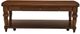 Flexsteel® Bellevue Whiskey Brown Rectangular Coffee Table with Casters-3