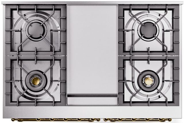 Ilve® Nostalgie II Series 40" Custom RAL Color Pro Style Dual Fuel Range-2
