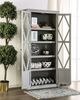 Furniture of America® Zenia Weathered Gray Curio -2