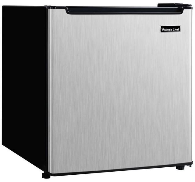 Magic Chef® 18" 1.7 Cu. Ft. Stainless Steel Compact Refrigerator-2