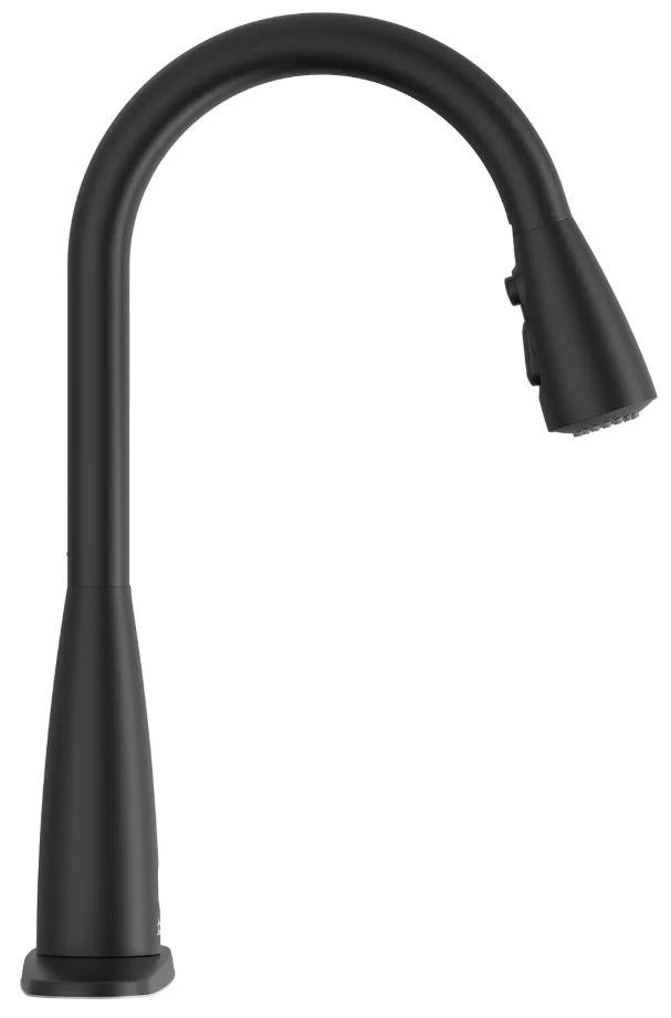 American Standard Colony® PRO Matte Black Touchless Single-Handle Pull-Down Dual Spray Kitchen Faucet-3