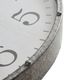 Olliix by Martha Stewart Duke White and Silver Round Clock-3
