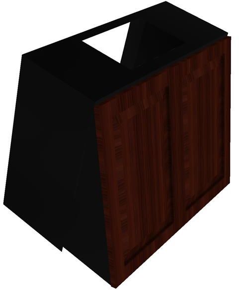 Vent-A-Hood® 30" Black Tilt-Out Wall Mounted Range Hood-2