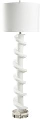 Harp & Finial® Rudnick White Floor Lamp-0