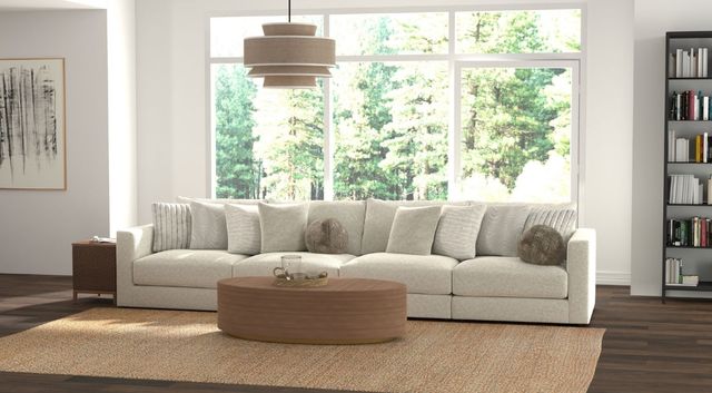 Jackson Furniture Ritzy 4-Piece Bone Modular Sectional-1