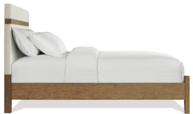 Riverside Furniture Bozeman Toasted Almond/White King Upholstered Bed-1