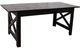 American Heartland Manufacturing Rustic Overhang Table-0