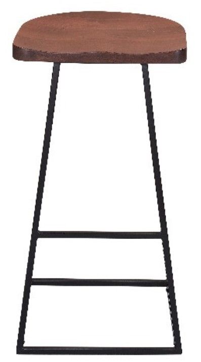 Porter International Designs Clement Walnut Bar Stool-1