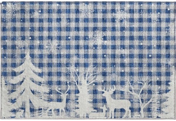 Dalyn™ Rug Company Merry & Bright MY26 Blue 5'x8' Area Rug-1