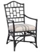 Braxton Culler Customizable Chippendale 5-Piece Antique Navy Dining Table Set-2