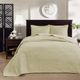Olliix by Madison Park Yellow King Quebec Reversible Bedspread Set-1