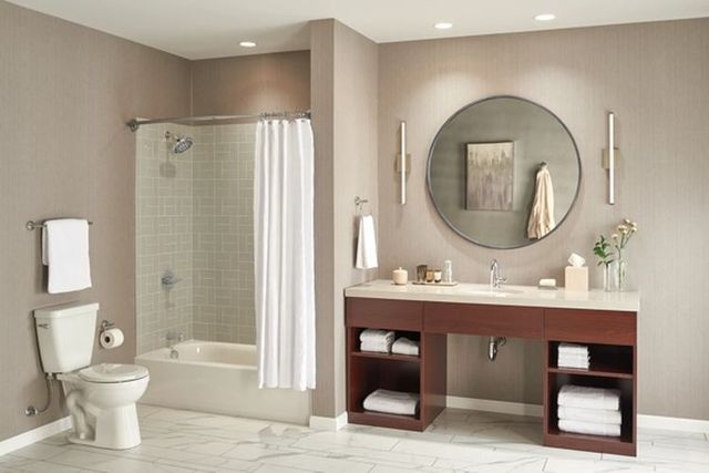 Peerless Precept® Chrome Tub and Shower Trim-1