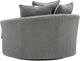 Signature Design by Ashley® Ellington Pike Smolder Oversized Swivel Accent Chair-2