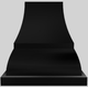 Vent-A-Hood® Designer Series 54" Black Island Range Hood-2