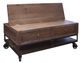 International Furniture Direct Urban Gold Brown Cocktail Table-0