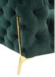 VIG Furniture Divani Casa Quincey Emerald Green Loveseat-2