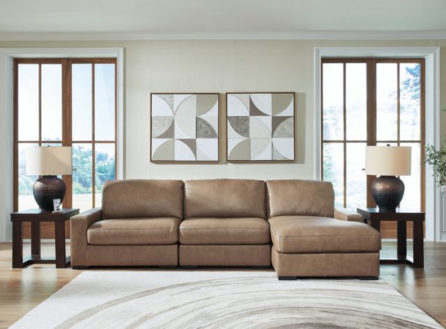 Benchcraft® Veronella 3-Piece Sahara Right-Arm Facing Sectional and Chaise-1