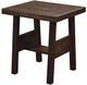 C R Plastics Tofino Chocolate End Table-0