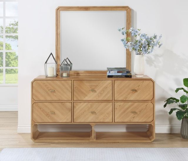 Meridian Furniture Parker Natural Mirror-4