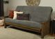 Kodiak Furniture Washington Marmont Thunder/Rustic Walnut Queen Futon with Mattress-3