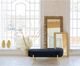 Mazin Furniture Cara Black Accent Bench-2