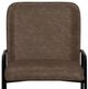 International Furniture Direct Seating Black/Brown Bar Stool-4