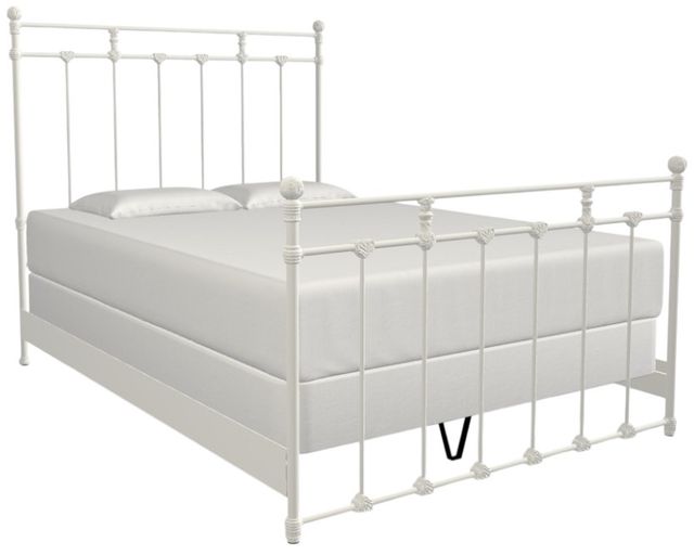 Wesley Allen Customizable Sena Queen Iron Bed-3