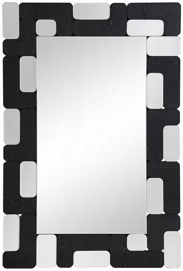 ACME Furniture Dara Black Accent Mirror-0