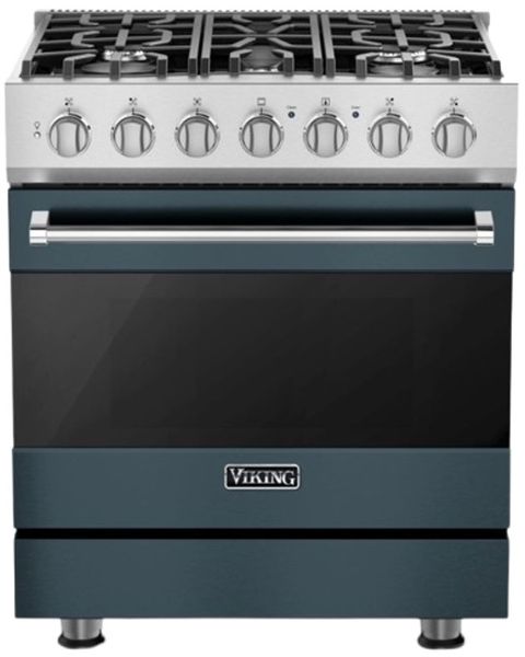 Viking® 3 Series 30'' Squall Propane Gas Pro Style Dual Fuel Range ...