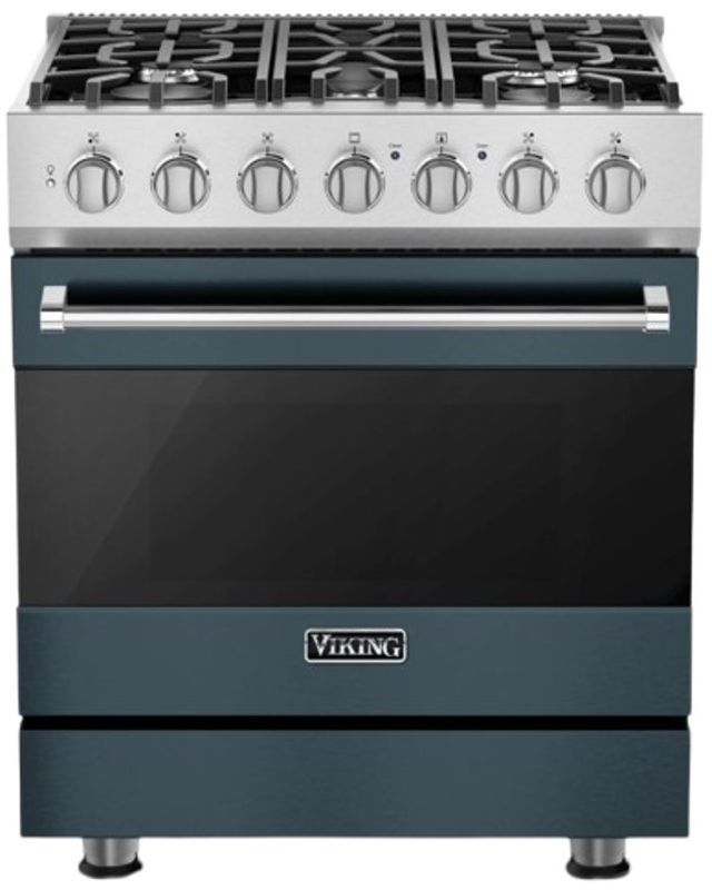 Viking® 3 Series 30'' Squall Propane Gas Pro Style Dual Fuel Range-0
