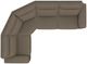 La-Z-Boy® Acadia Fossil Power Reclining Sectional with Custom Layout Options-4