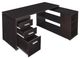 Coaster® Yvette Cappuccino L-Shape Office Desk-0