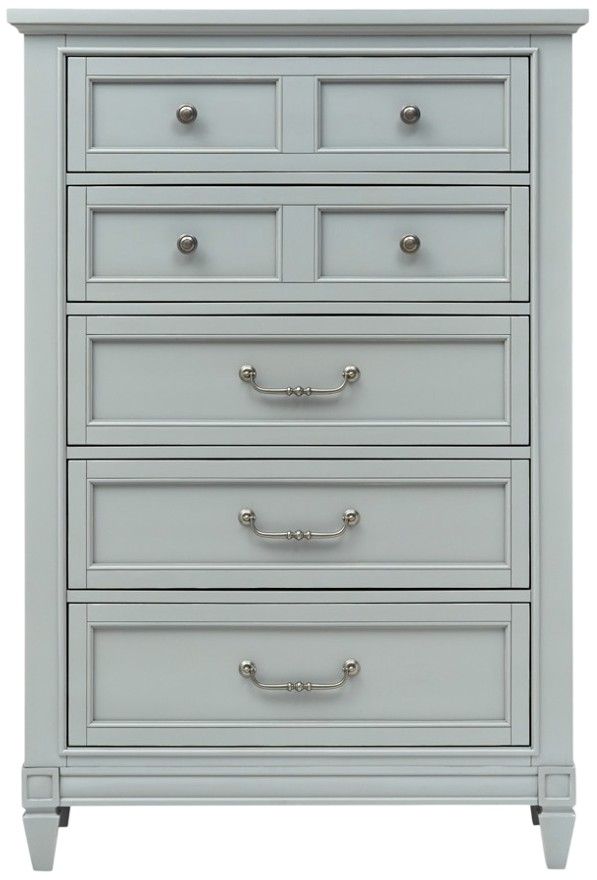 Magnussen Home® Glenbrook Pebble 5-Drawer Chest-2