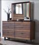 American Wholesale Furniture Urban Brown Mirror-1